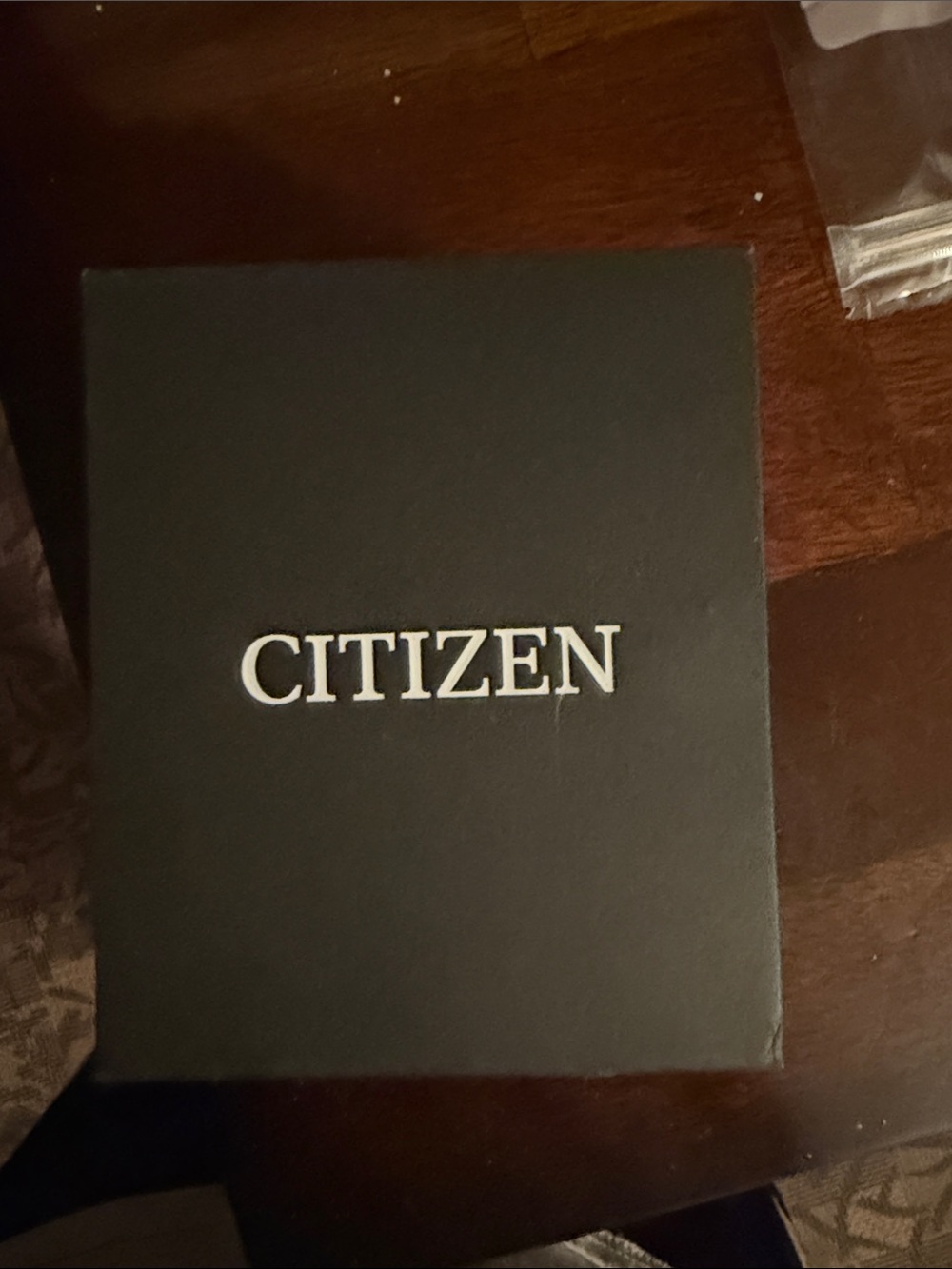 Citizen Black Box with White Logo